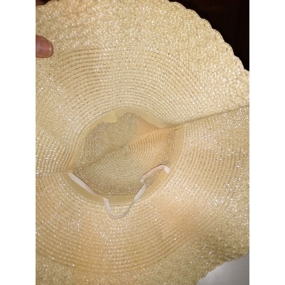 3 woman's wide brim summer sun hats.white,black,tan - Picture 14 of 16